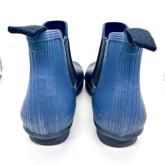 Hunter Mens 2-Tone Original Chelsea Rain Boots 8 EUC - Picture 12 of 15